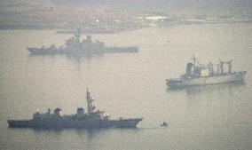MSDF vessels return to Japan after Indian Ocean duty